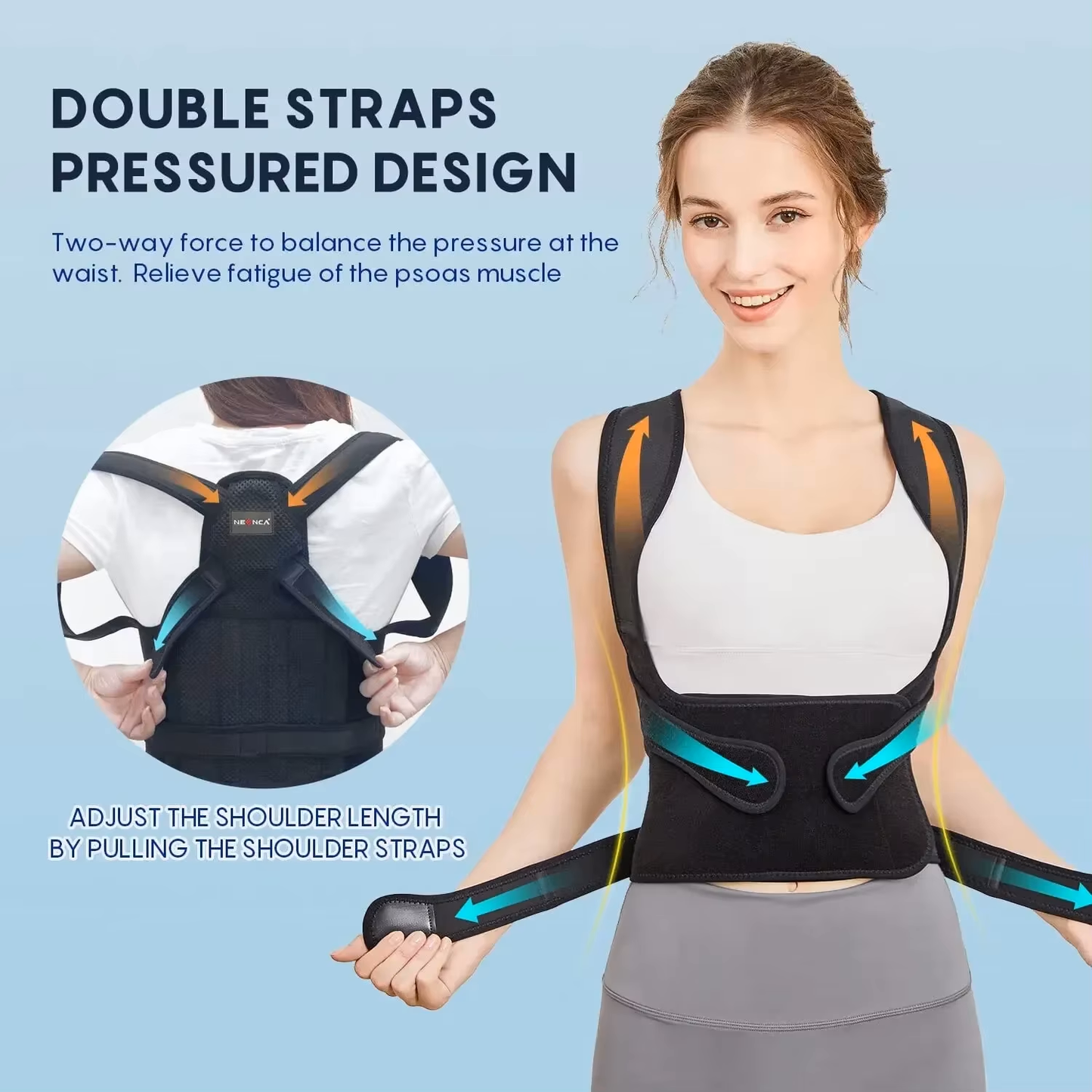 Desired Shop™ Premium Adjustable Back Posture Corrector