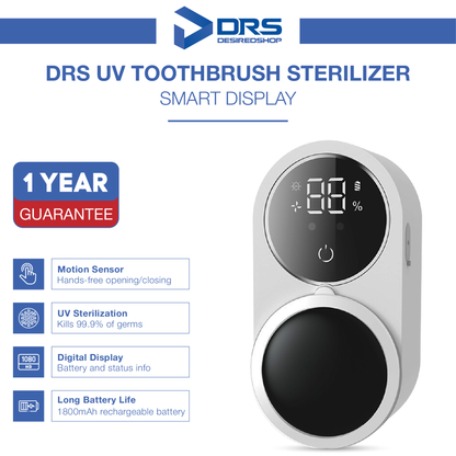 Desired Shop™ UV Smart Toothbrush Sanitizer